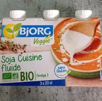 Mängden socker i Soja cuisine fluide