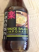 Mängden socker i Sauce salade japonaise assaisonnement
