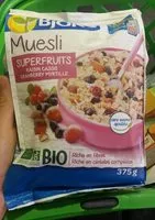 Mängden socker i Muesli superfruits