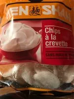 Mängden socker i Chips à la crevette