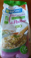 Mängden socker i Riz complet à poêler bio