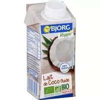 Mängden socker i Lait de coco fluide
