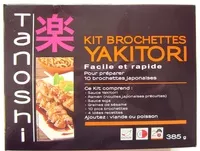 Mängden socker i Kit brochettes Yakitori
