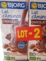 Mängden socker i Lait d'amande chocolat