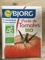 Mängden socker i Purée de tomates bio
