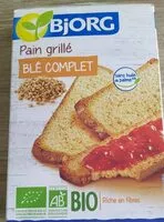 Mängden socker i Pain grillé au blé complet