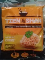 Mängden socker i Nouilles de blé instantanées asiatiques saveur curry