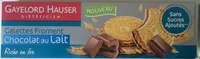 Mängden socker i Galettes froment chocolat au lait