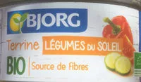 Mängden socker i Terrine légumes du soleil