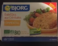 Mängden socker i Galettes Céréales Emmental bio