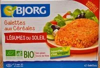 Mängden socker i Galette céréales et légumes du soleil