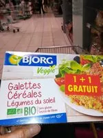 Mängden socker i Galettes céréales legumes du soleil
