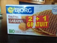 Mängden socker i Gaufres caramel