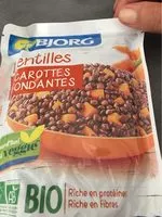 Mängden socker i Lentille carotte doy pack bjorg