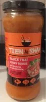 Mängden socker i Sauce Thaï Curry Rouge