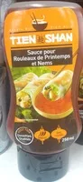 Mängden socker i Sauce Rouleaux de Printemps et Nems