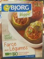 Mängden socker i Farce aux légumes sans viande