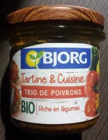 Mängden socker i Trio de poivrons