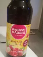 Mängden socker i Jus framboise litchi