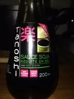 Mängden socker i Sauce Soja (réduite en sel -40%)