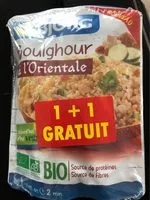 Mängden socker i Boulghour à l'orientale