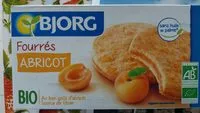 Mängden socker i Biscuits fourrés abricot