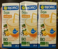 Mängden socker i Boissons soja vanille