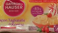 Mängden socker i Façon tagliatelles de konjac