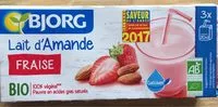 Mängden socker i Lait D'amande Fraise