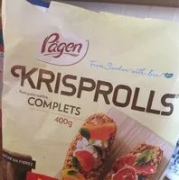 Mängden socker i Krisprolls - petits pains suedois complets