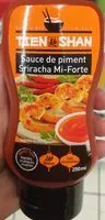 Mängden socker i Sauce de piment sriracha mi-forte