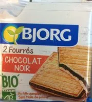 Mängden socker i Biscuit Bio Fourre Chocolat Noir X2 50G