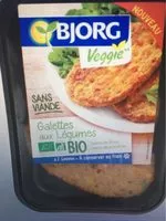 Mängden socker i Galettes aux legumes