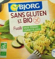 Mängden socker i Fusilli sauce épinard courgette coco