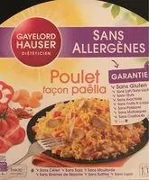 Mängden socker i Poulet façon paëlla