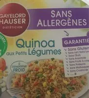Mängden socker i Quinoa aux petits legumes