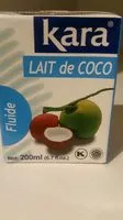 Mängden socker i Lait de coco fluide