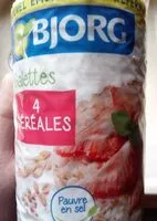 Mängden socker i Galettes de cereales bio