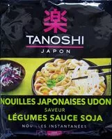 Mängden socker i Nouilles japonaises Udon saveur légumes sauce soja
