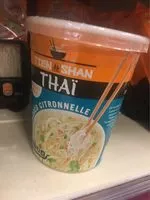 Mängden socker i Nouilles de Riz Thai Saveur Coco Citronnelle
