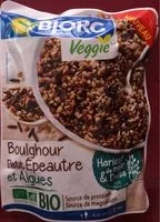 Mängden socker i Boulghour petit epeautre et algues