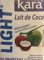 Mängden socker i Lait de Coco