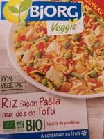 Mängden socker i Riz façon Paëlla aux dés de tofu