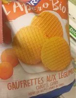 Mängden socker i L'Apéro Bio Gaufrettes aux légumes carotte curry