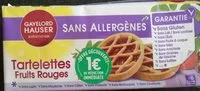 Mängden socker i Tartelettes Fruits Rouges