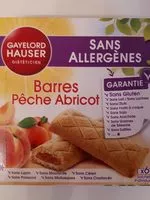 Mängden socker i Barres pêche abricot