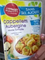Mängden socker i Cappelletti aubergines