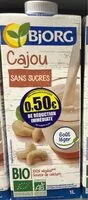 Mängden socker i Boisson de cajou