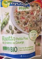Mängden socker i Risotto Petits pois et graines de courge