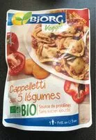 Mängden socker i Cappelletti aux 5 légumes